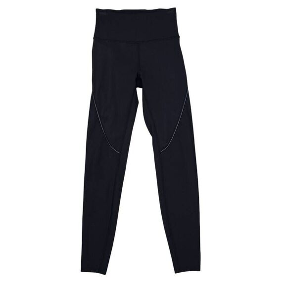 Athleta Cold Front Hybrid Leggings Women's 2XS Black Tight Fit Yoga Gym Stretch - Picture 1 of 7